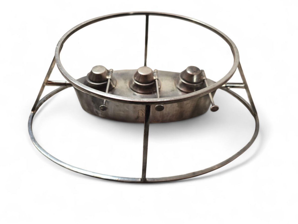 Pair Of Silver-plated Plate Warmers – Late 19th Century-photo-4