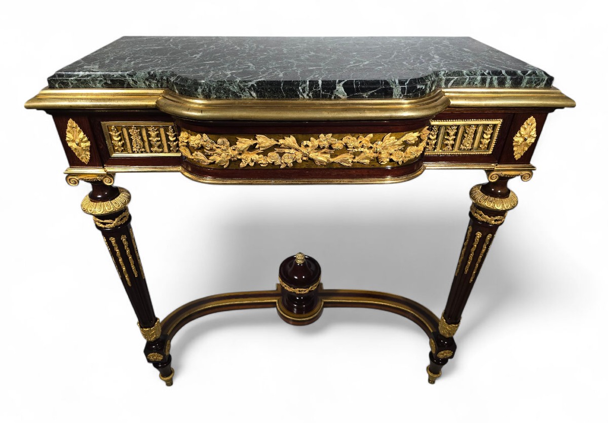 Élégante console du XIXe siècle signée Monbro Aîné