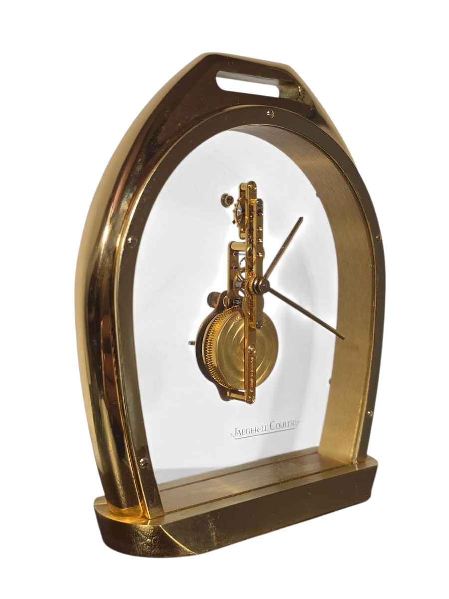 Jaeger-lecoultre Clock – Mid 20th Century – With Original Box And Papers