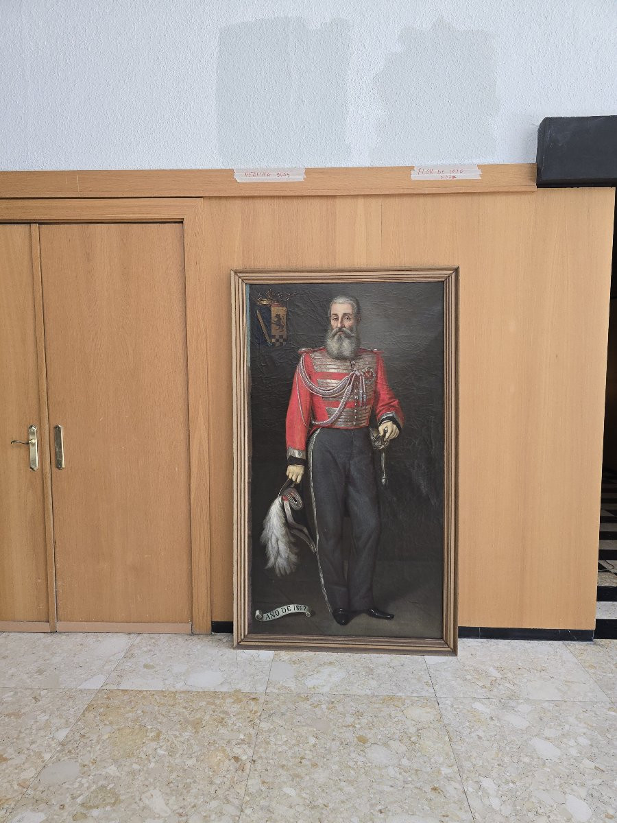 Portrait Of Eduardo De Sada Y López-lisperguer, Marquis Of Campo Real – Oil On Canvas Dated 18-photo-6