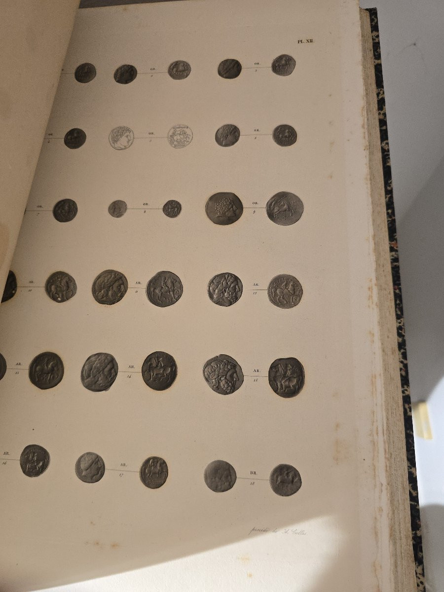 Trésor de Numismatique et de Glyptique DELAROCHE Paul, HENRIQUEL-DUPONT Louis Pierre, LENORMANT-photo-2