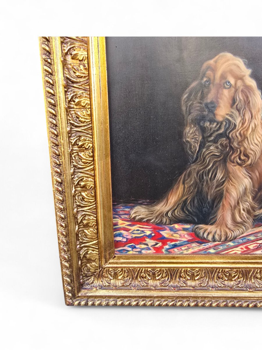 Oil On Canvas By Rogelio Puente (cuba, 1936-1996).-photo-1