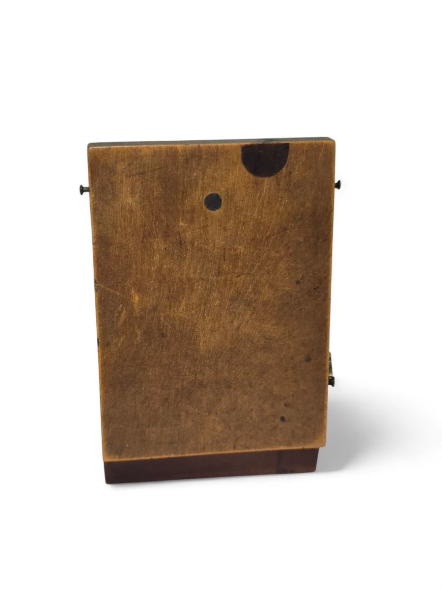 19th Century Portable Wooden Sundial-photo-1