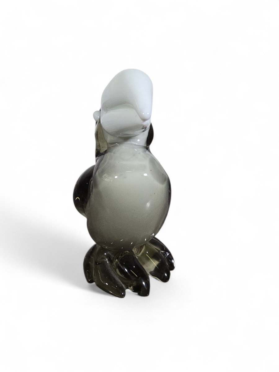 Murano Glass Toucan Sculpture, 20th Century-photo-5