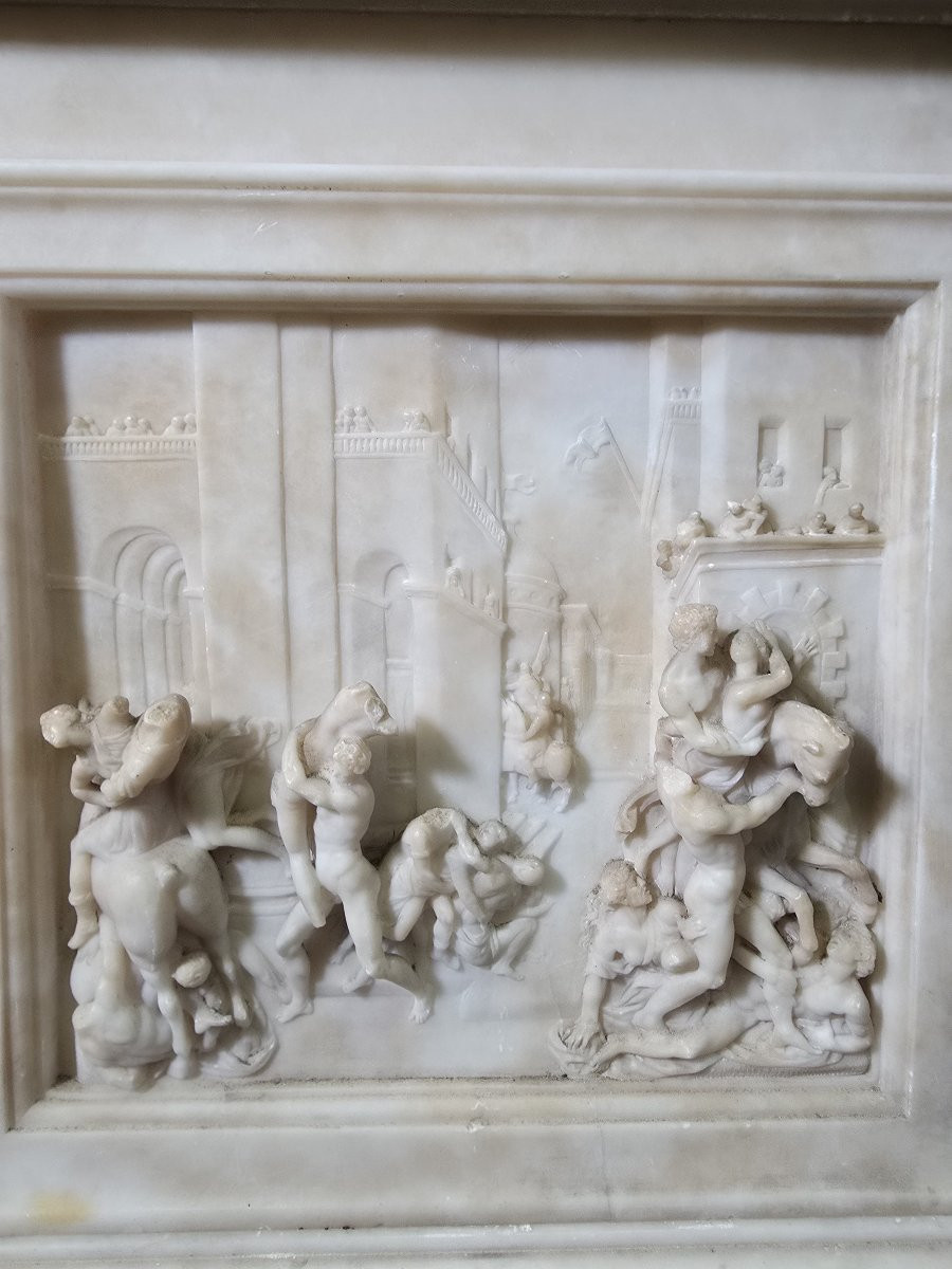 Grand Tour Of Italy, 19th Century – Greek Alabaster Sculpture Of Sappho After James Pradier-photo-6