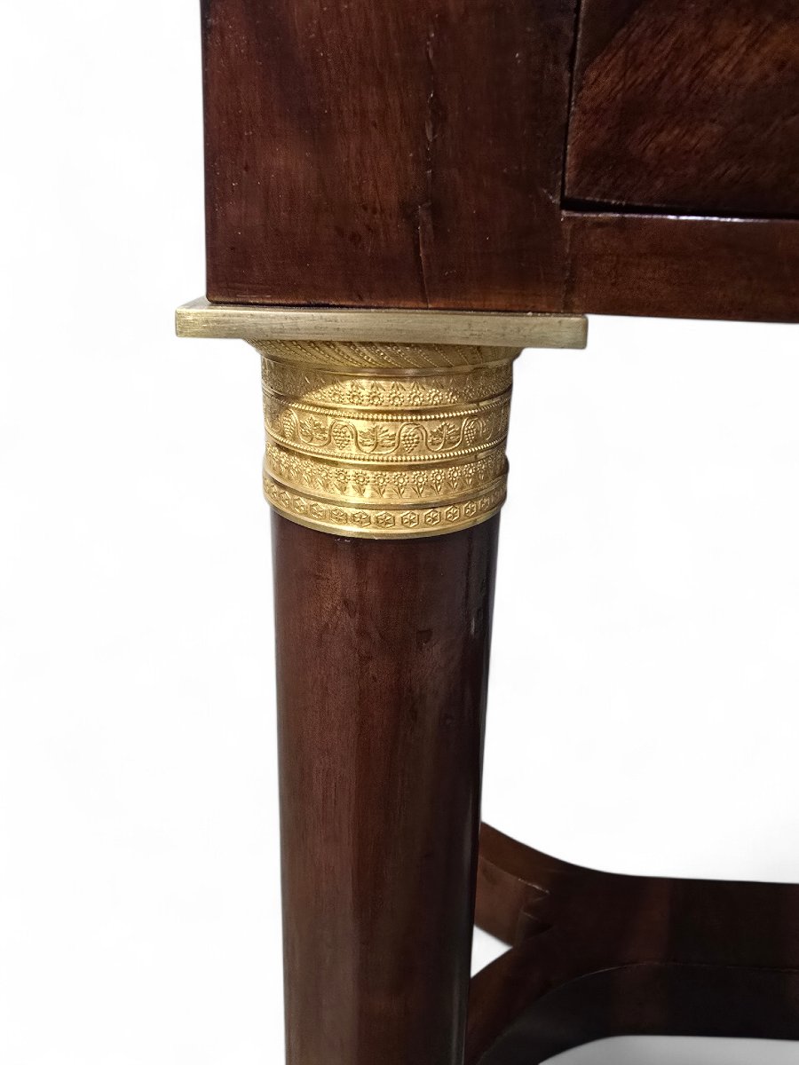 table de jeux française du XIXe siècle, vers 1830, avec jeux d'échecs, de mah-jong et de backga-photo-7