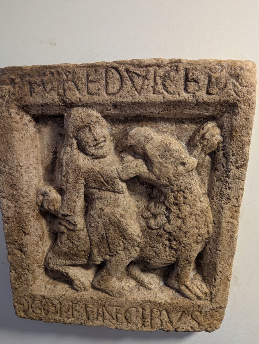 Decorative Terracotta Wall Panel, 1970s-photo-2