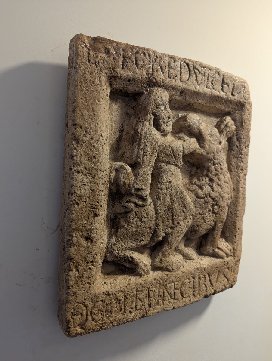 Decorative Terracotta Wall Panel, 1970s-photo-4