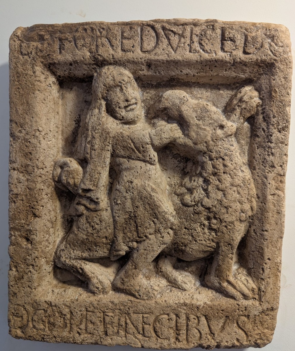 Decorative Terracotta Wall Panel, 1970s