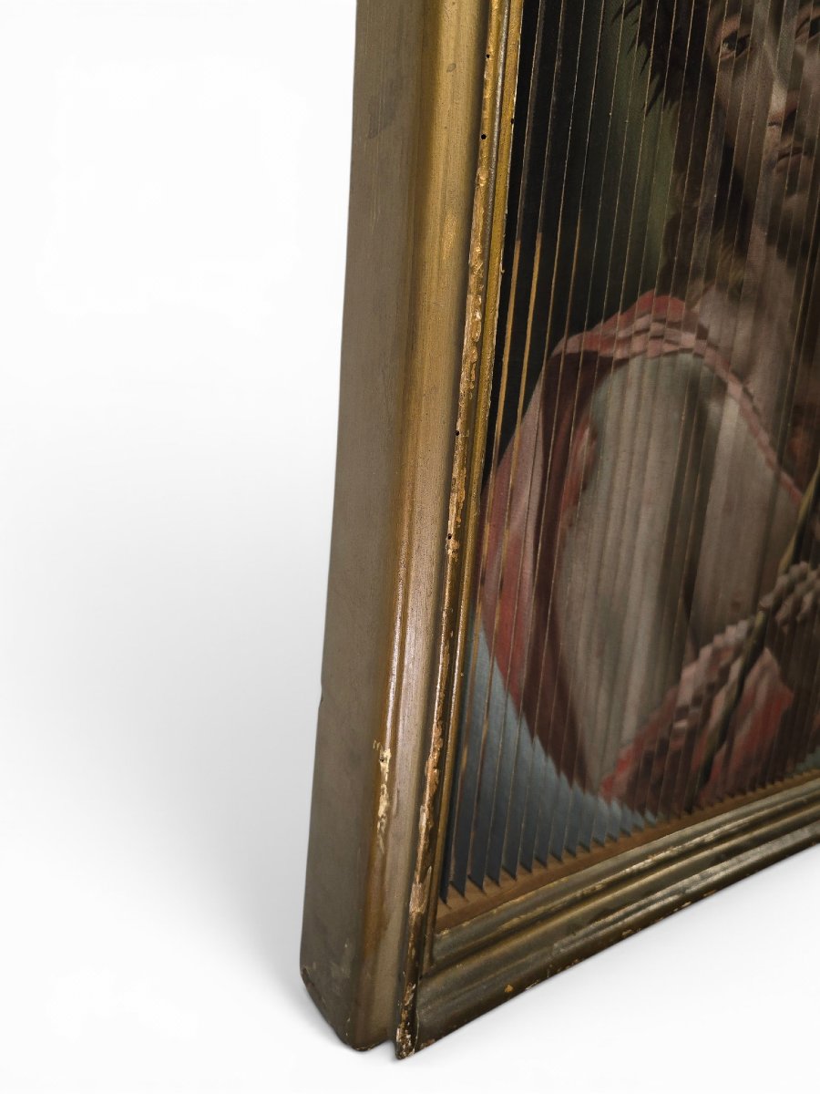  tableau du XVIIe siècle représentant la Sainte Famille, une illusion d'optique saisissante-photo-2