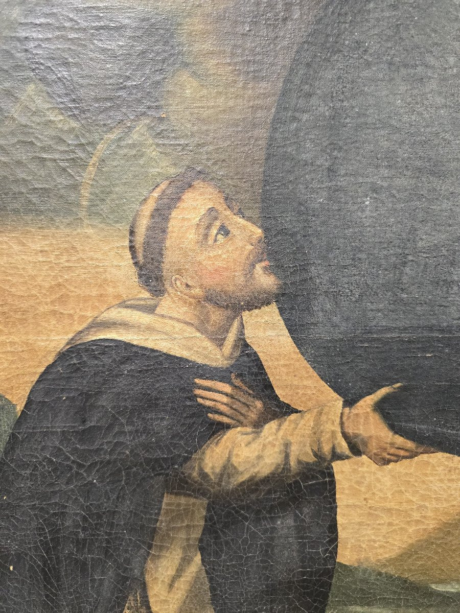 Peinture coloniale mexicaine du XVIIIe siècle, école baroque néo-hispanique-photo-5