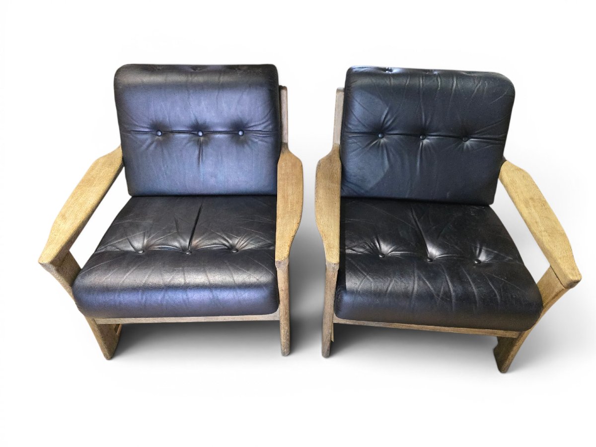 Rare fauteuil lounge brutaliste de Sonja Wasseur Atelier, Pays-Bas, années 1970-photo-2