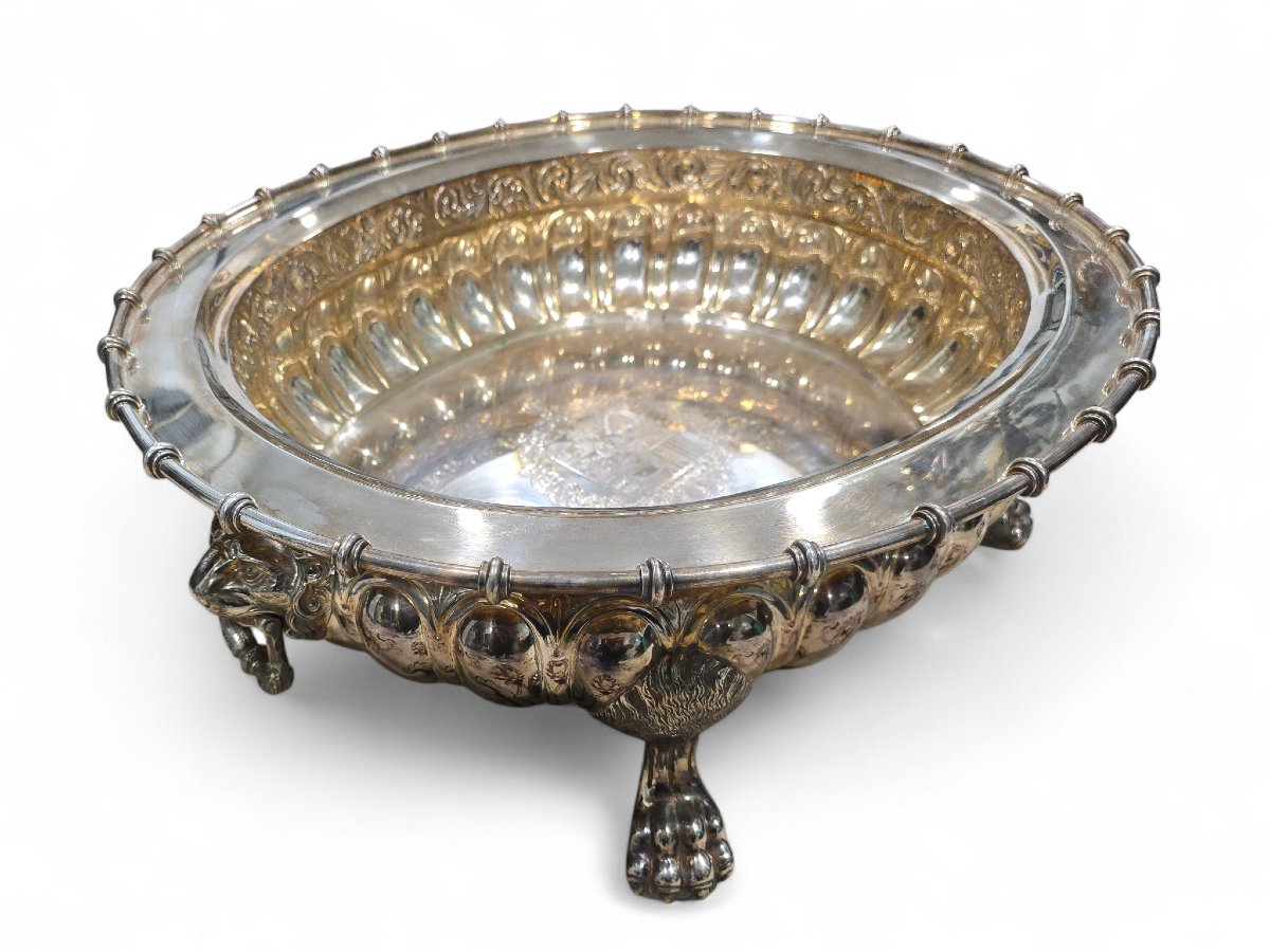 Coupe à punch  en argent massif de Jesús Yanes