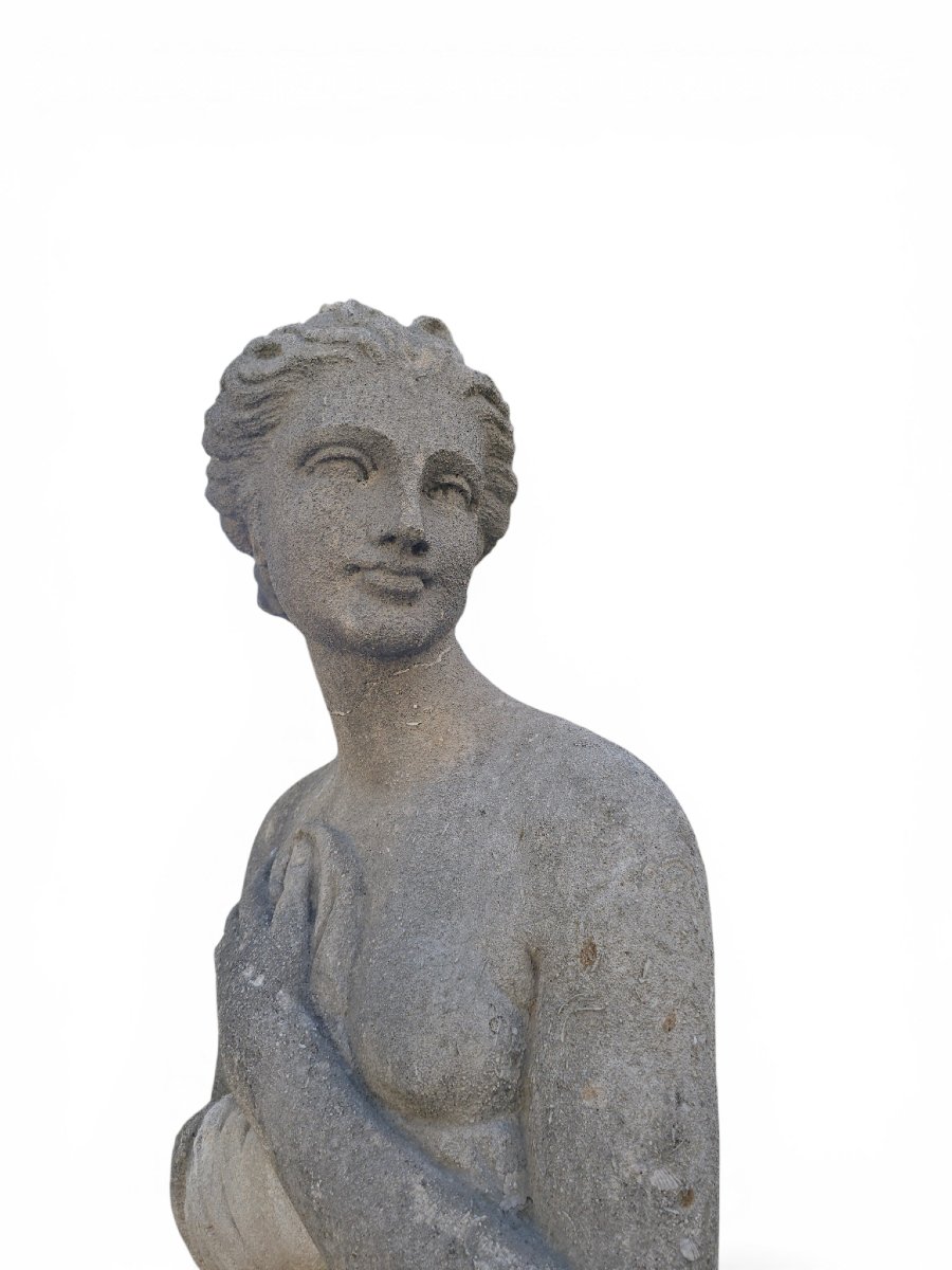 Sculpture Of Venus In Vicenza Stone, Italy, 1950s-photo-2