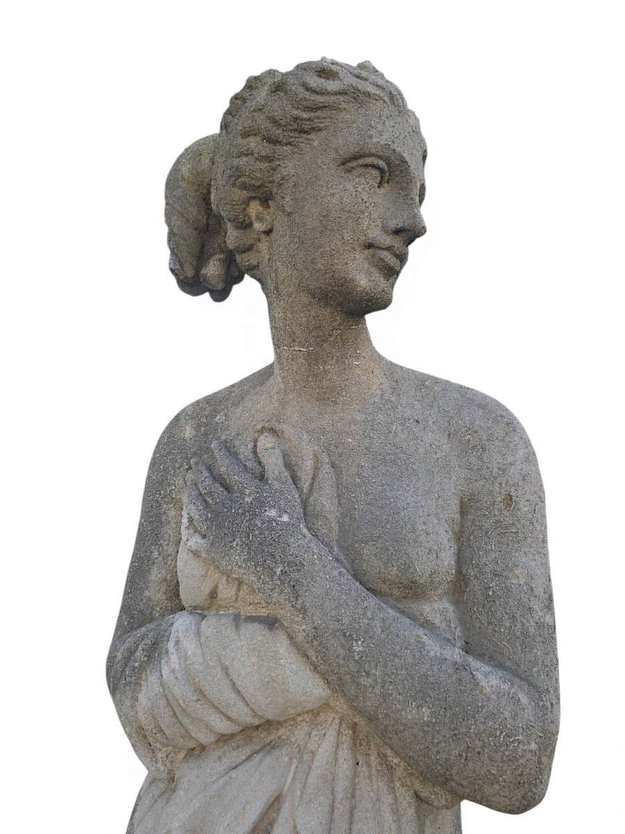Sculpture Of Venus In Vicenza Stone, Italy, 1950s-photo-1