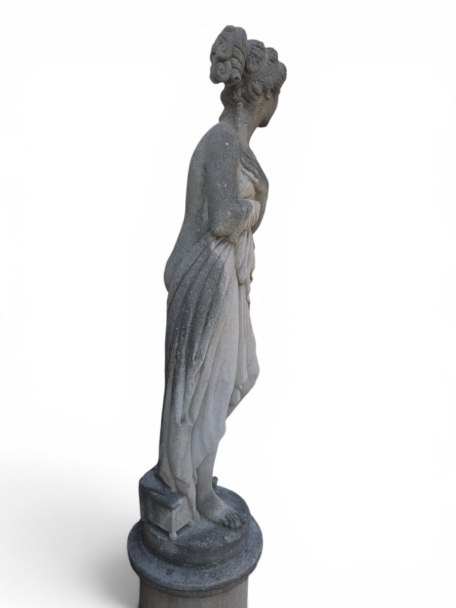 Sculpture Of Venus In Vicenza Stone, Italy, 1950s-photo-3