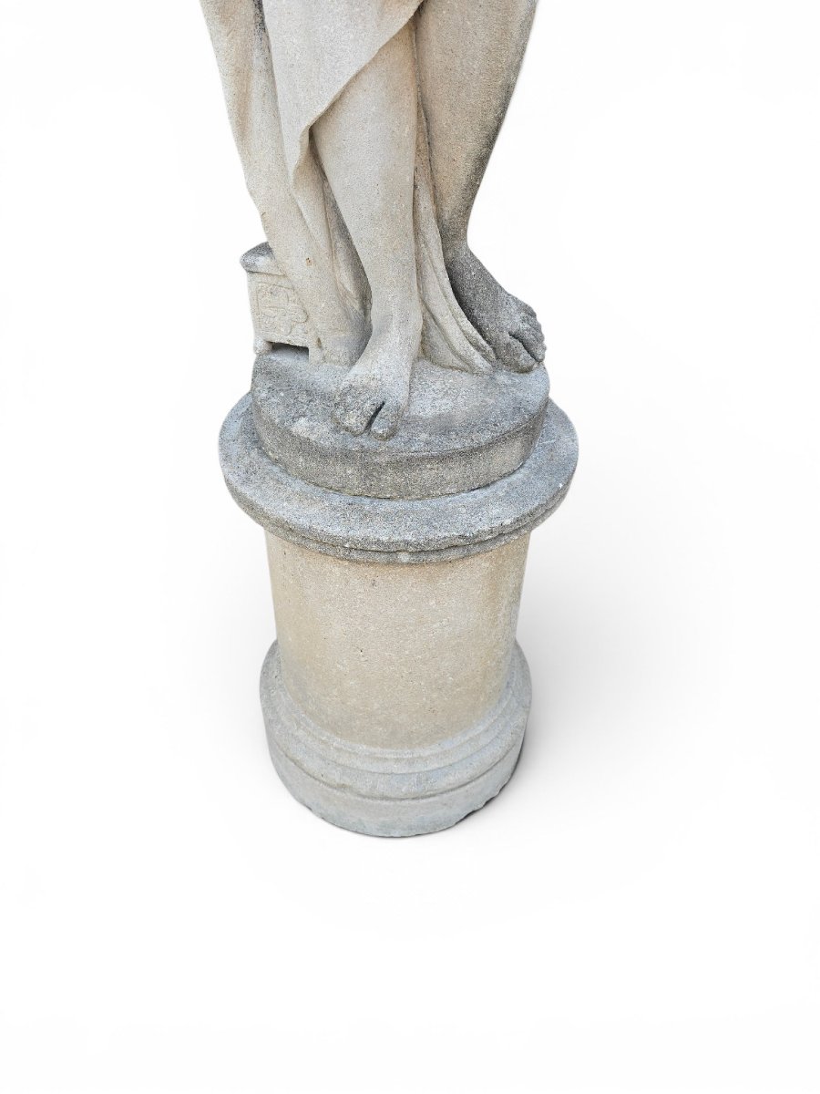 Sculpture Of Venus In Vicenza Stone, Italy, 1950s-photo-5