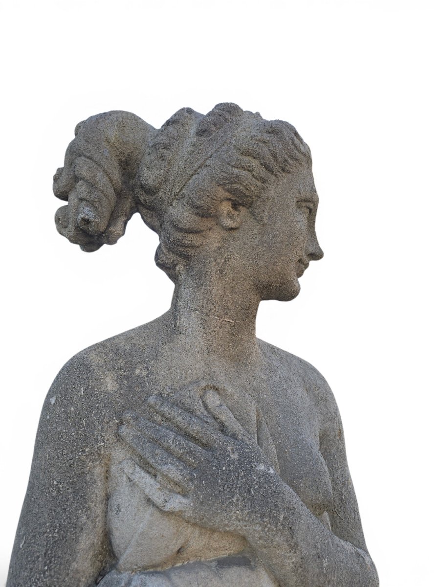 Sculpture Of Venus In Vicenza Stone, Italy, 1950s-photo-7