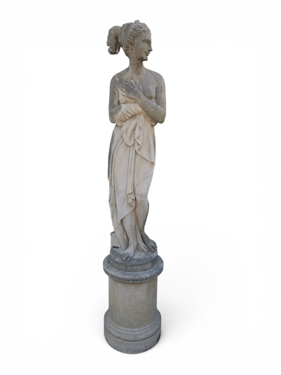 Sculpture Of Venus In Vicenza Stone, Italy, 1950s