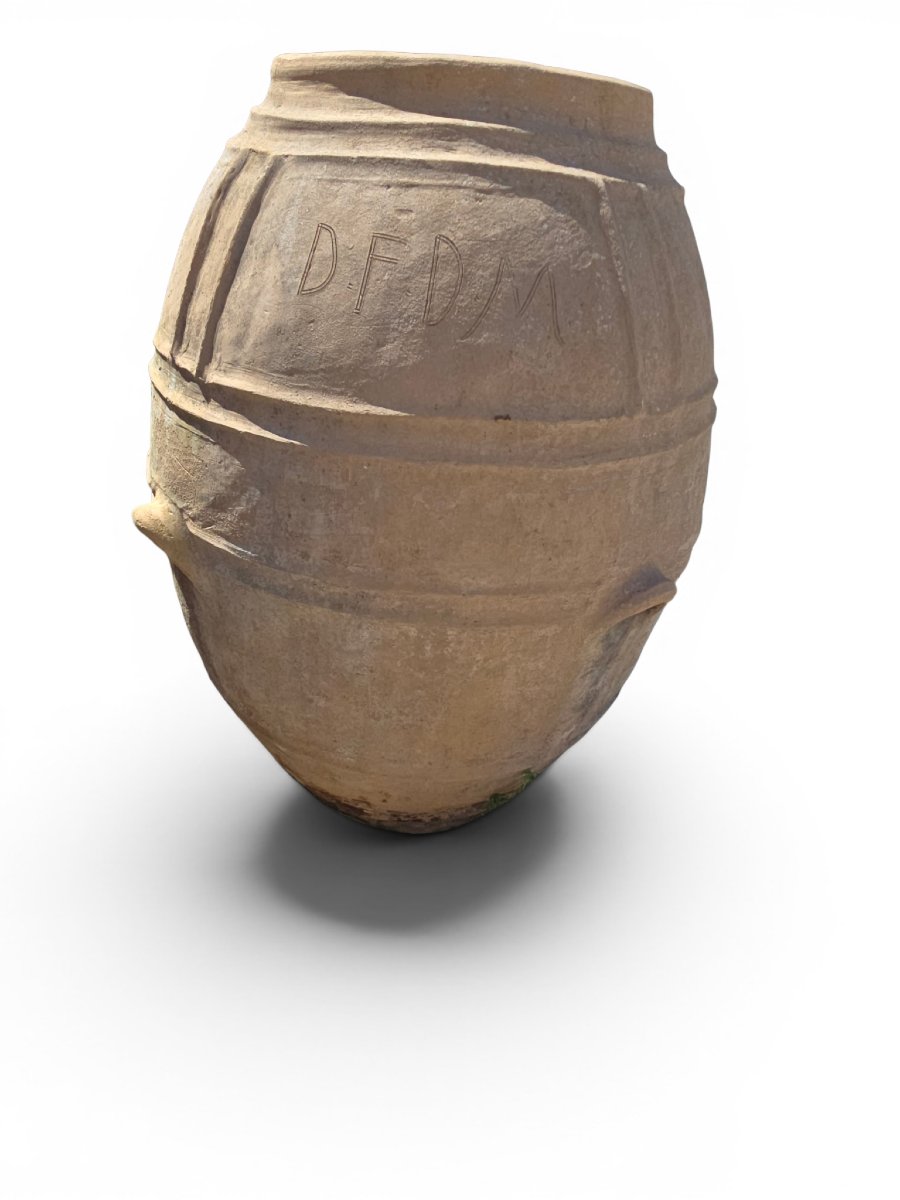 Pot en terre cuite italienne, années 1950-photo-2