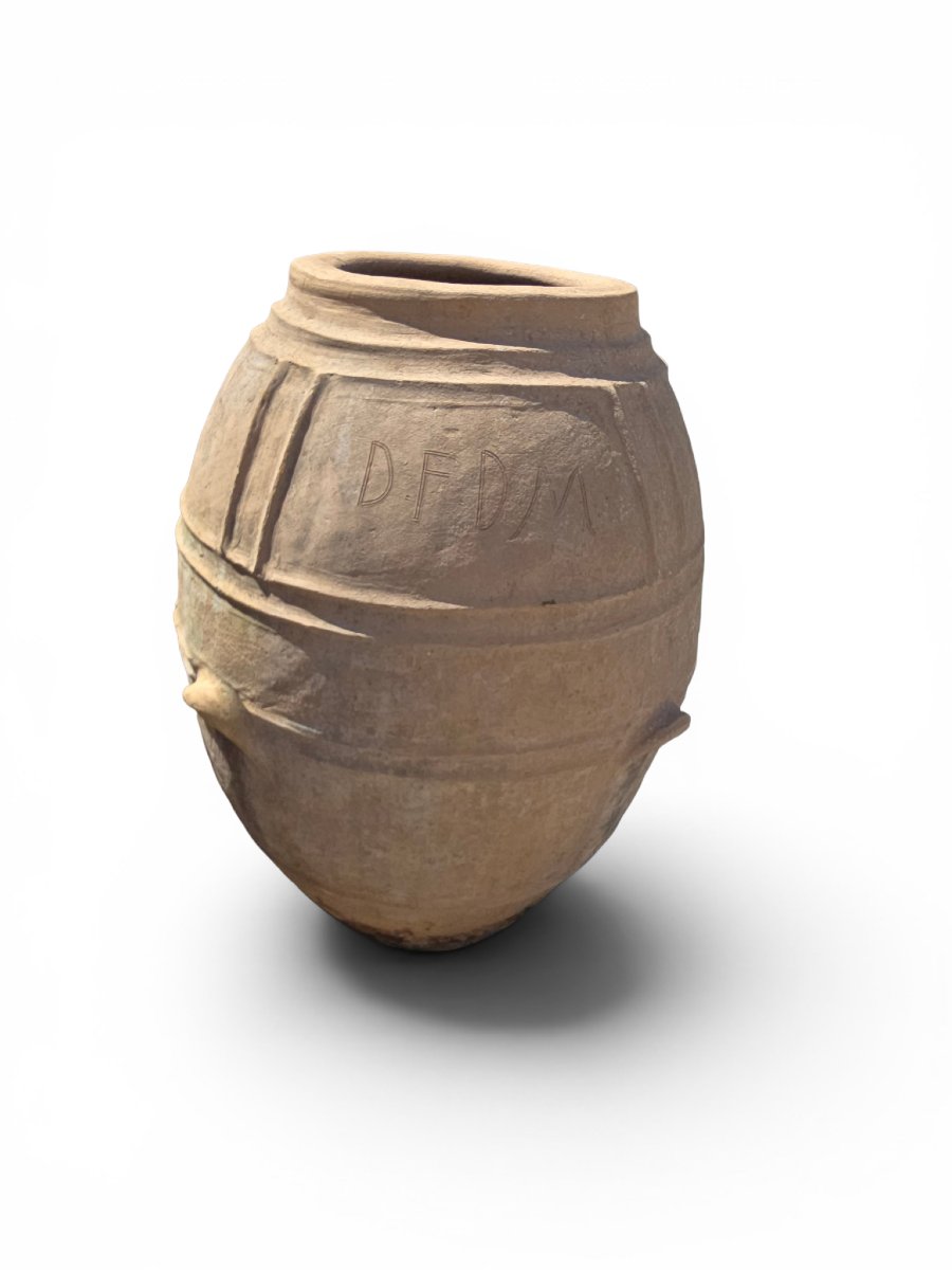 Pot en terre cuite italienne, années 1950-photo-4