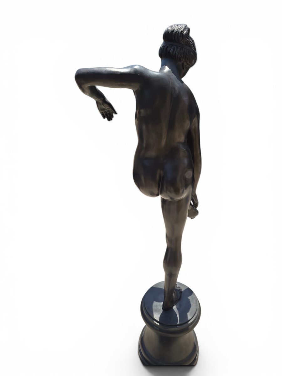 Sculpture  en bronze d'Aphrodite (Vénus), début du XXe siècle 180 cm-photo-1