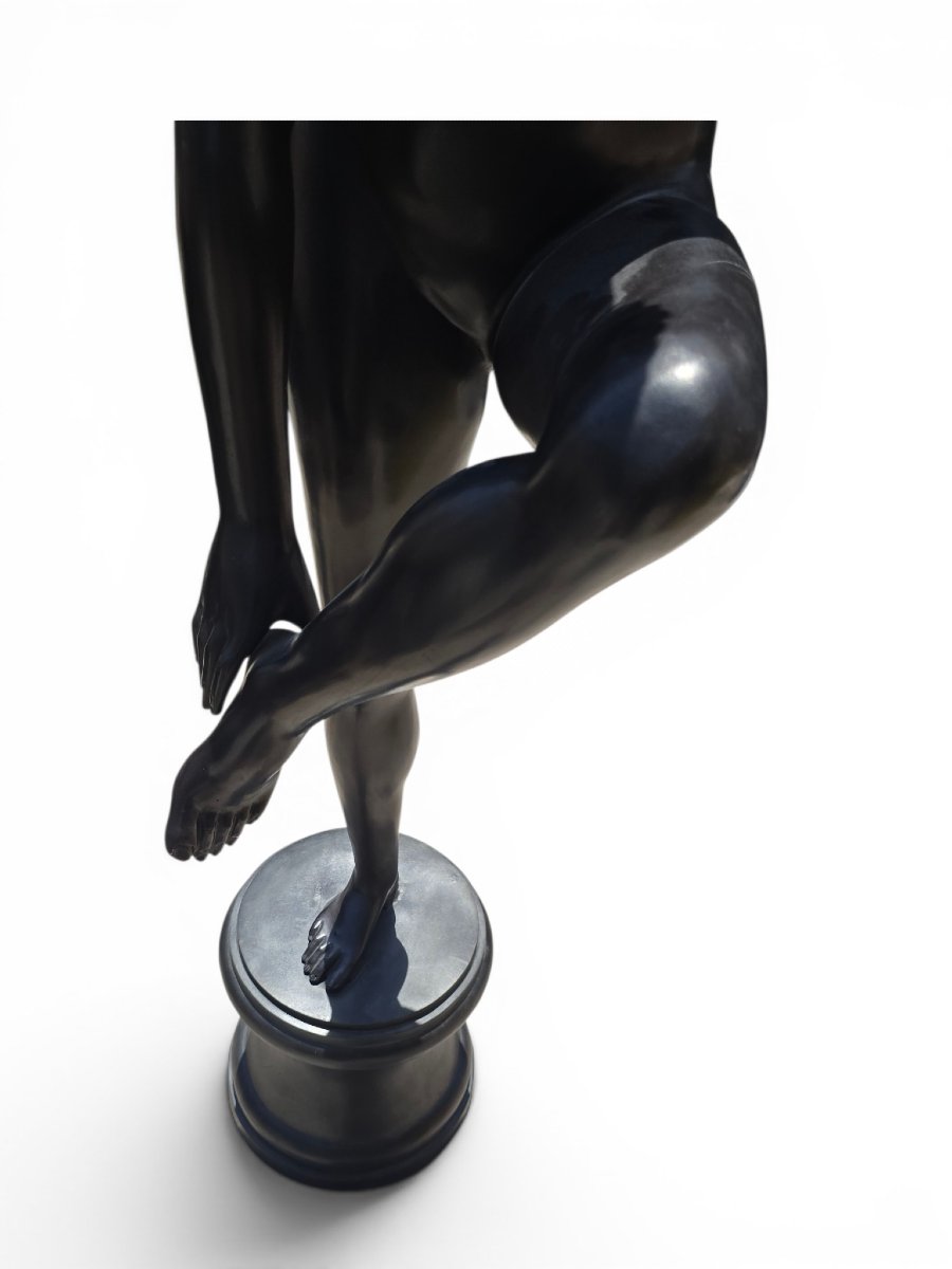 Sculpture  en bronze d'Aphrodite (Vénus), début du XXe siècle 180 cm-photo-2