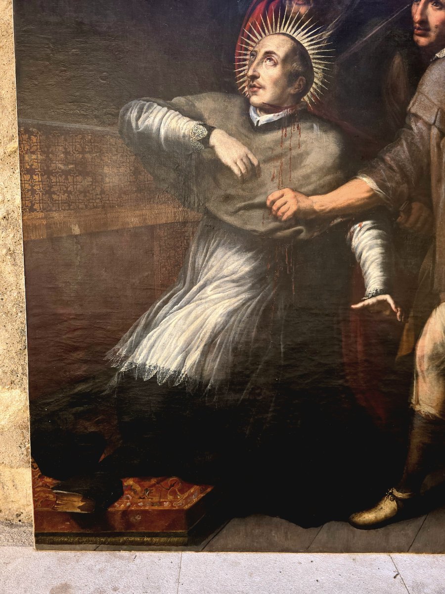 Martyre de saint Pedro Arbués, cercle de Mateo Gilarte, vers 1660-photo-6