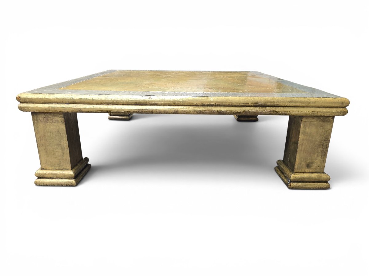 Table basse signée R. Dubarry, France, années 1970-photo-2