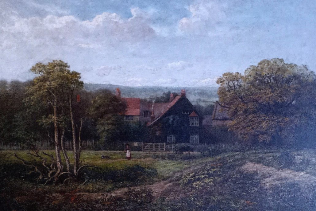 R. J. Osborn (british, 19th Century) “wylde Farm In Hampstead,” Circa 1860.-photo-4