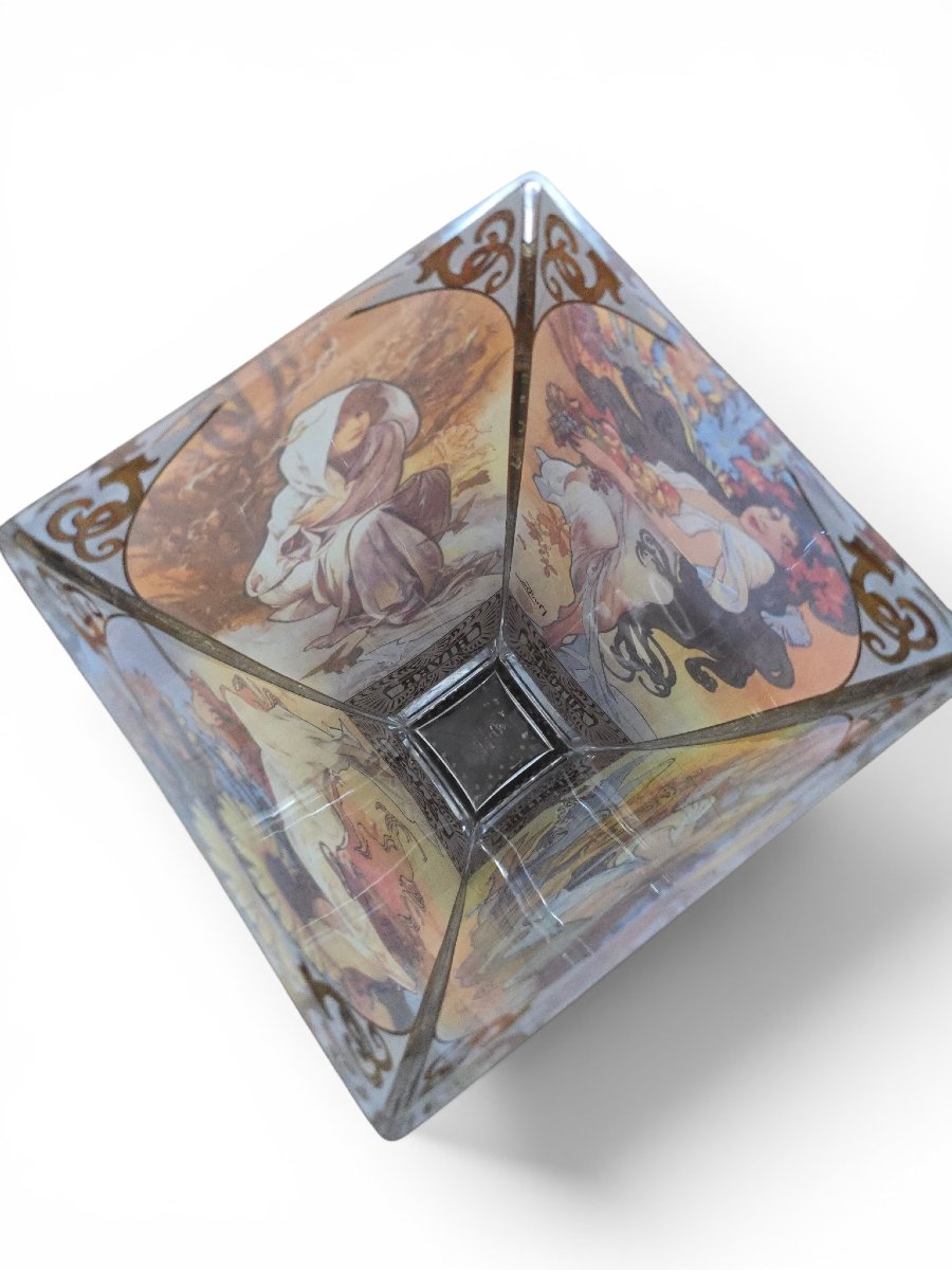 Art Nouveau Vase Depicting The Four Seasons, Circa 1900-photo-2