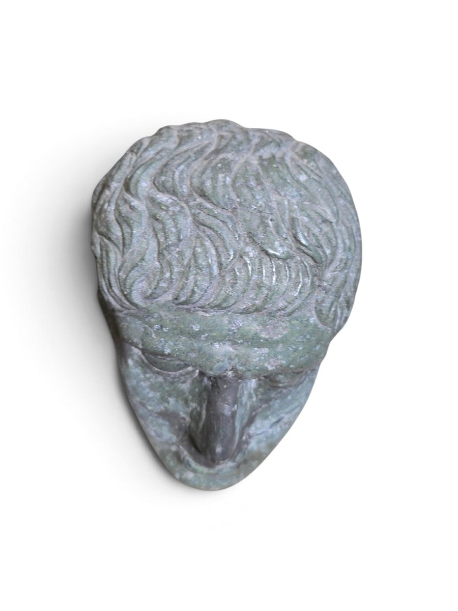 Classically Styled Carved Marble Head (italy-photo-4
