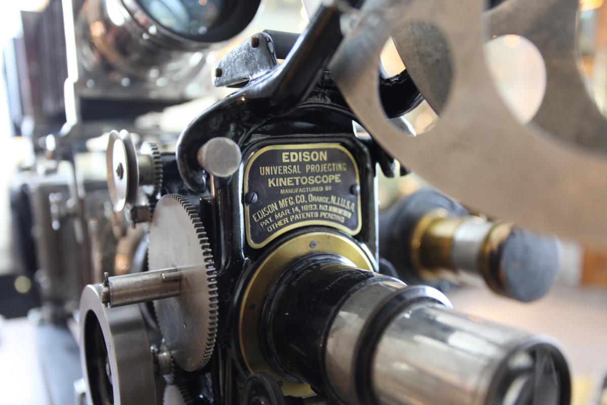 Kinetoscope Projector Thomas Edison-photo-2