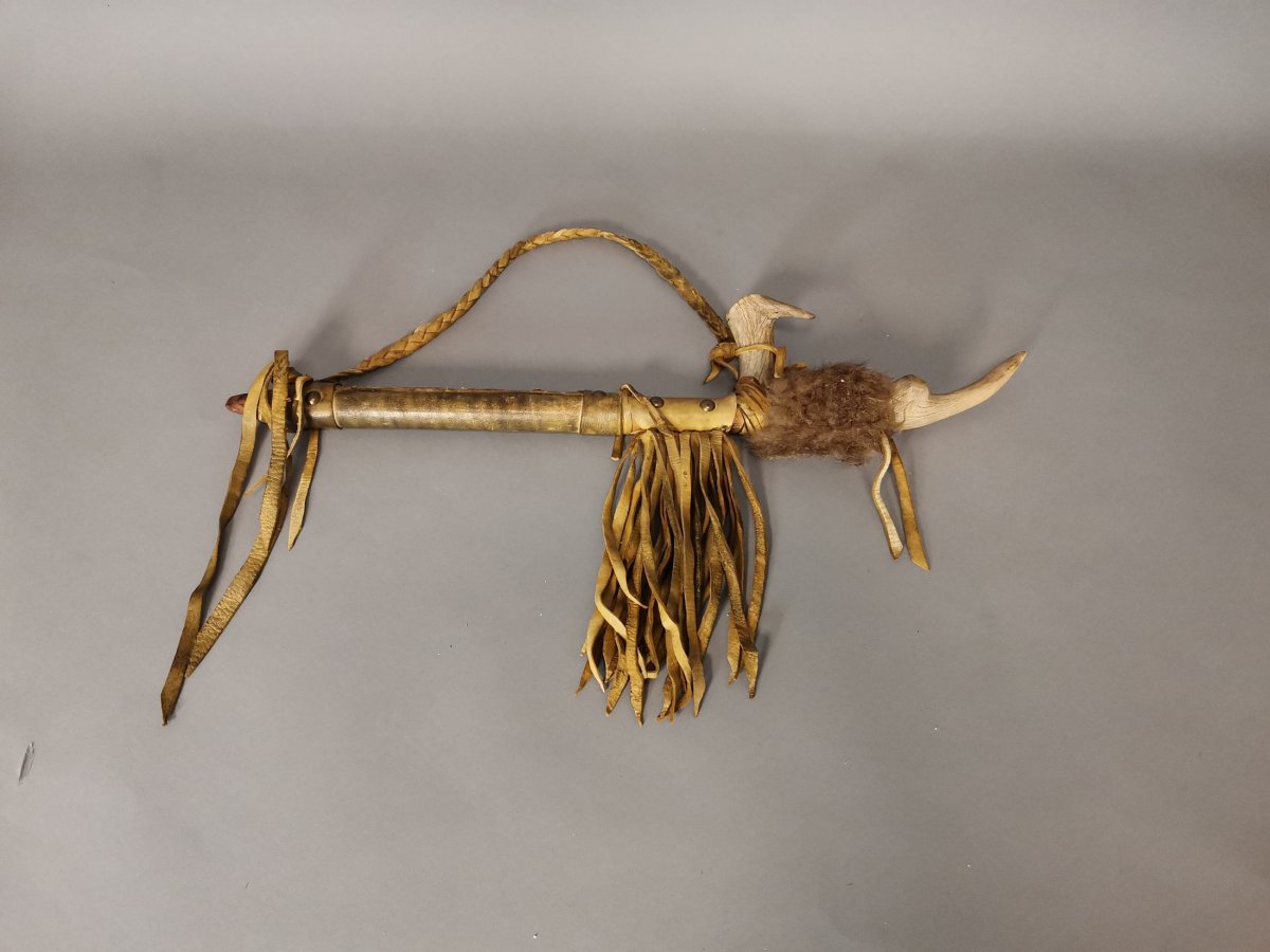Tuyau Indien d'AmÉrique Du Nord En Corne De Cerf
