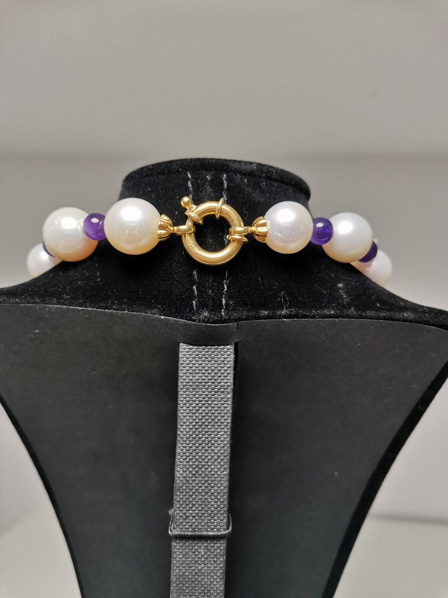 Necklace Cultured Pearls 20 Eme-photo-4