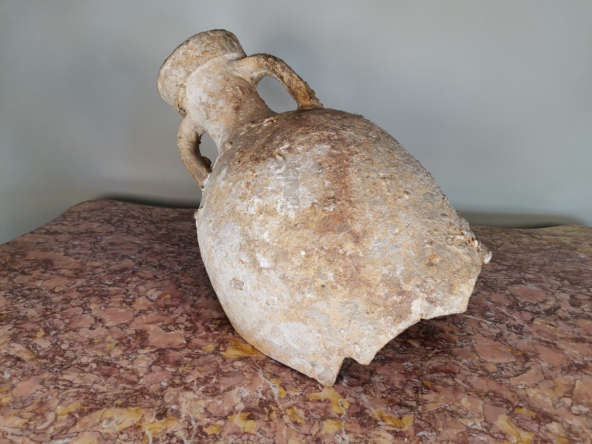 Roman Wine Or Oil Vase I Century-photo-5