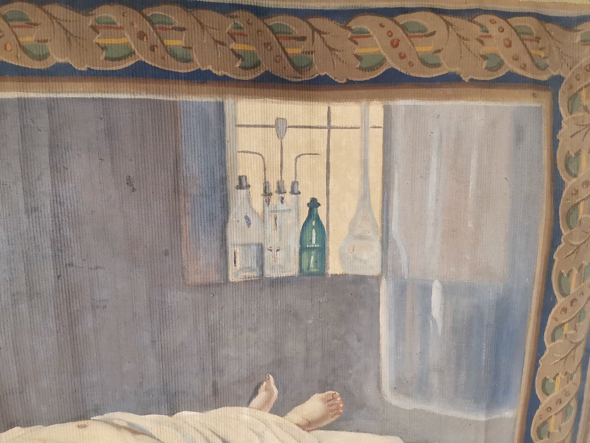 Oil On Canvas 1900-photo-2