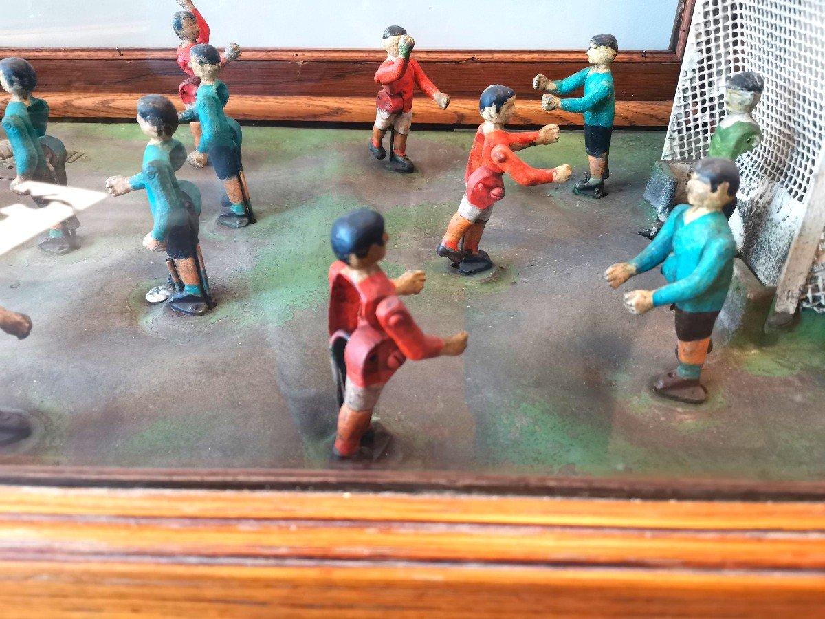 30's Mechanical Football Toy Game-photo-3