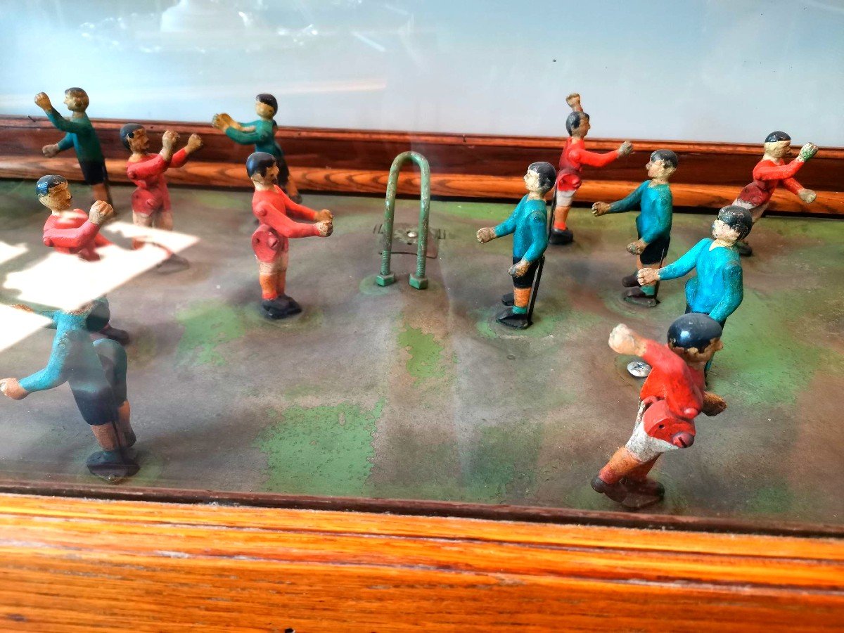 30's Mechanical Football Toy Game-photo-4