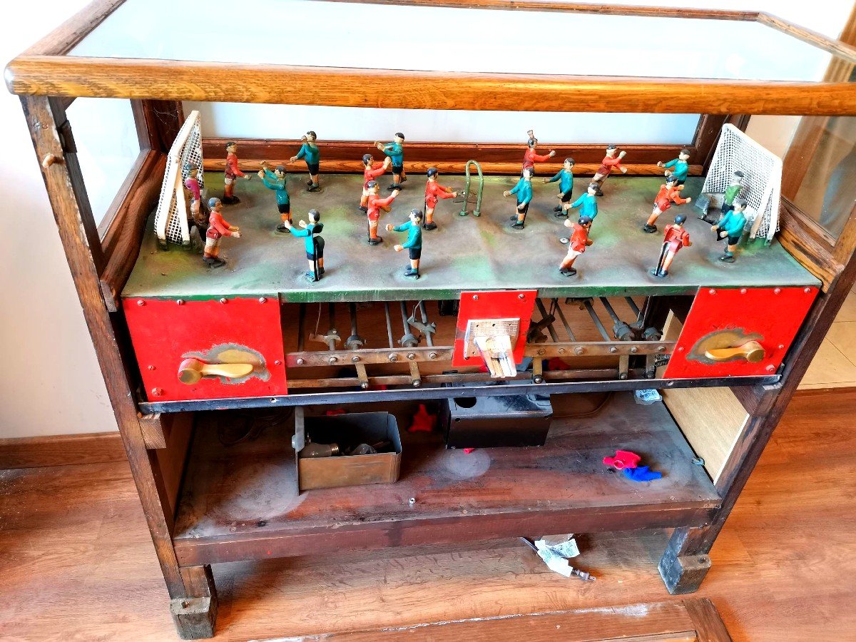 30's Mechanical Football Toy Game-photo-7