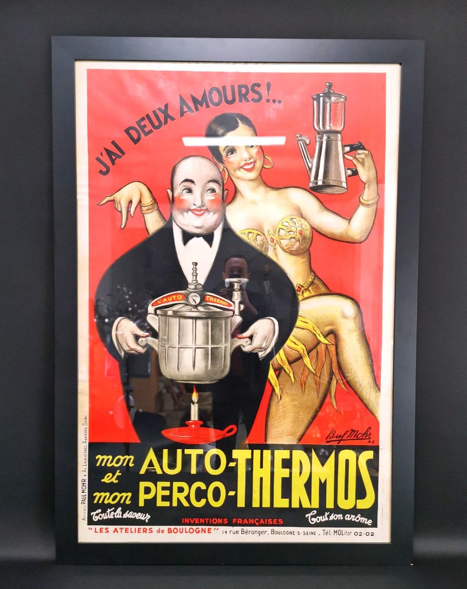 Grande Affiche Auto-thermos - Josephine Baker (1946)-photo-1