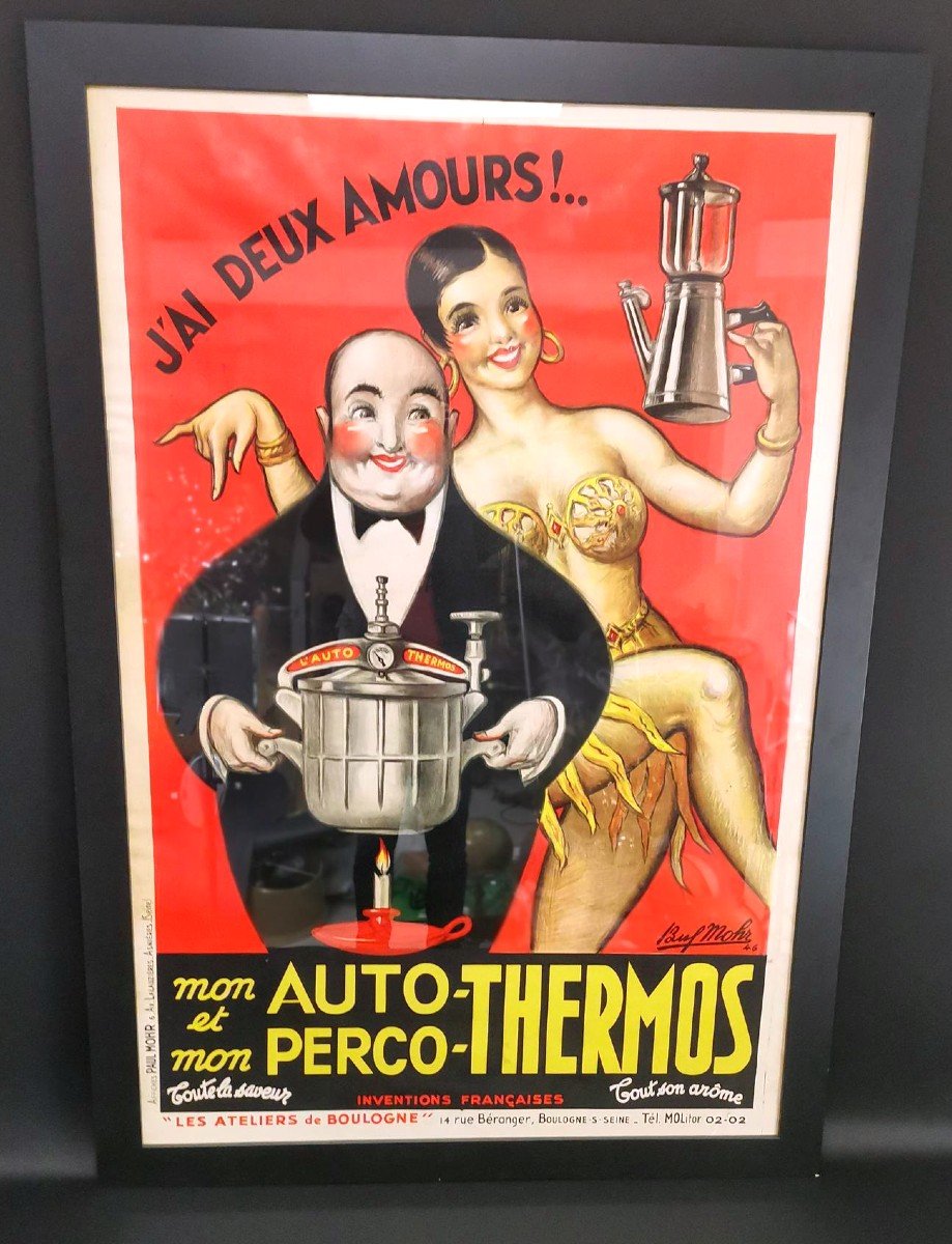 Large Auto-thermos Poster - Josephine Baker (1946)