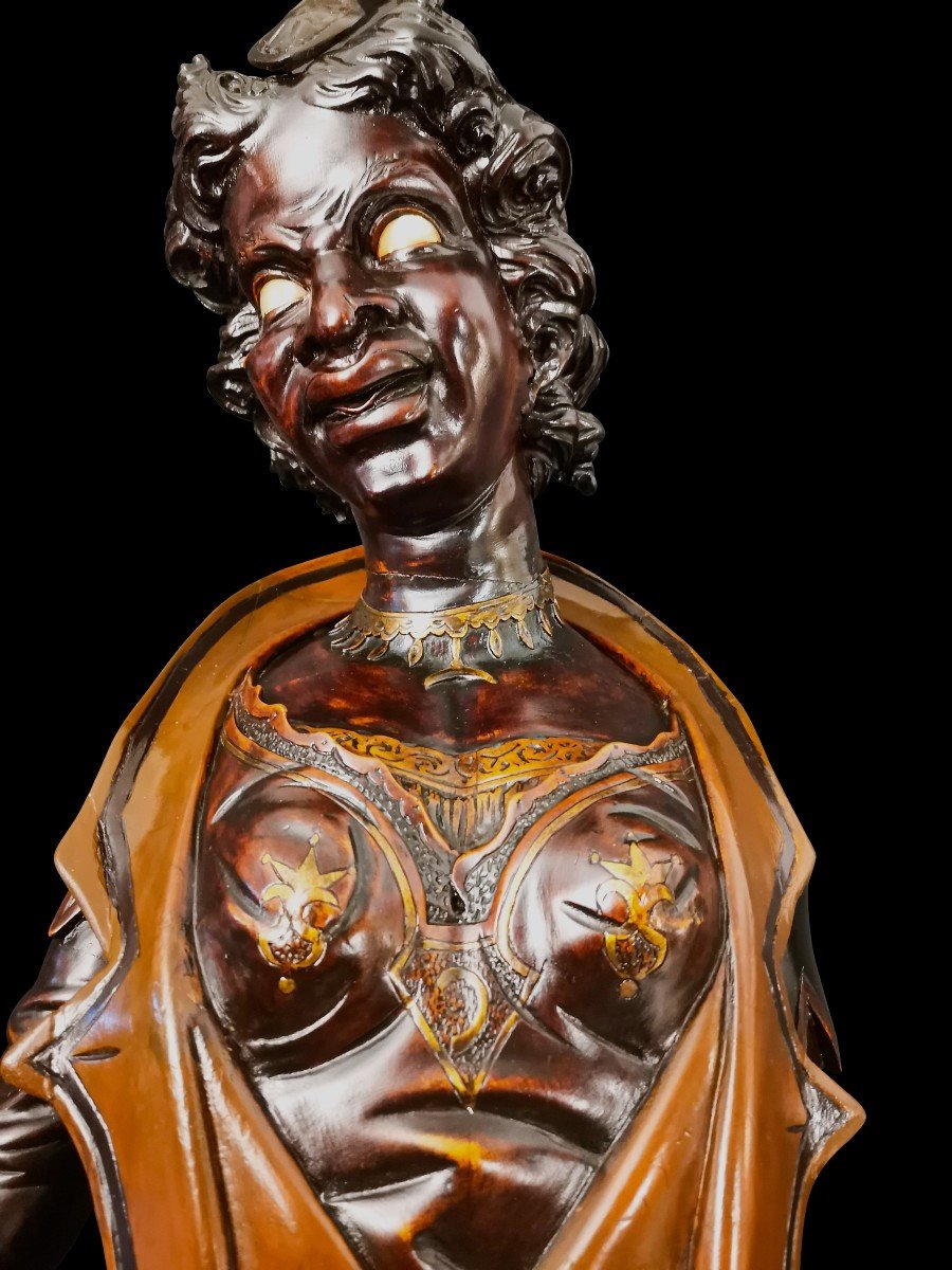 Figurine Mrs Devil' Hall Attribuée à Francesco Toso-photo-4