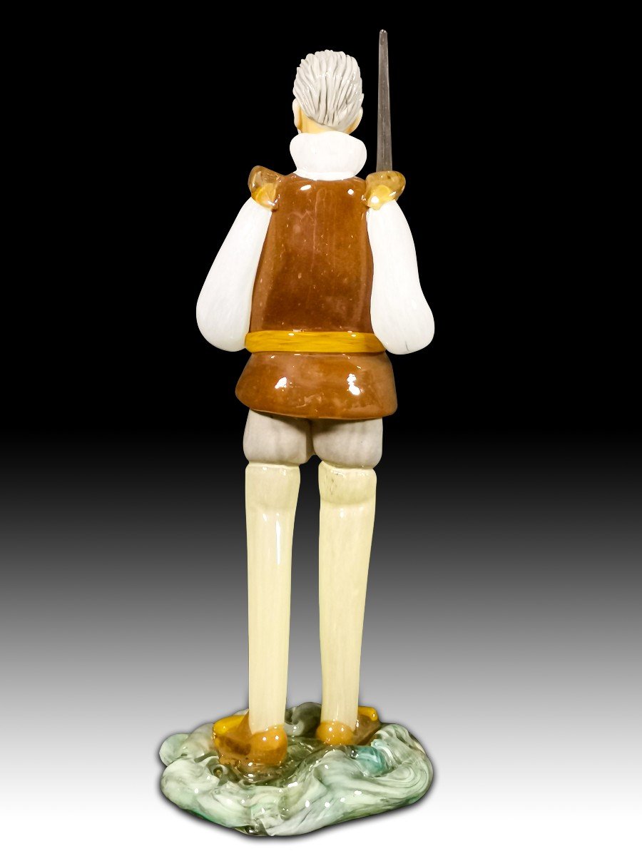 Bohemian Crystal Don Quixote 1950s-photo-4