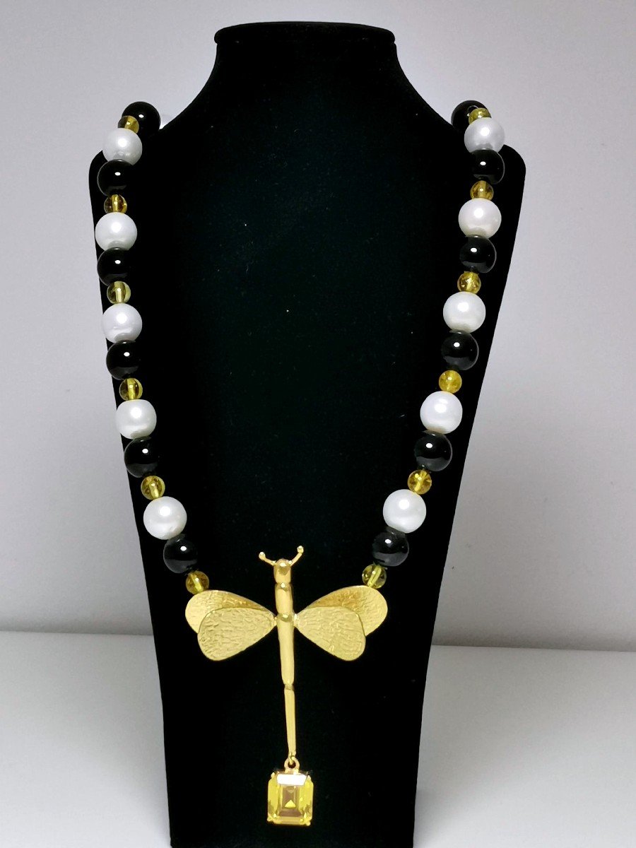 Necklace Cultured Pearls 20 Eme-photo-2