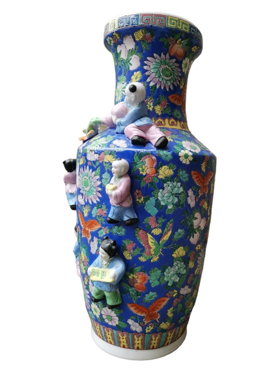 Large Chinese Porcelain Vase-photo-2