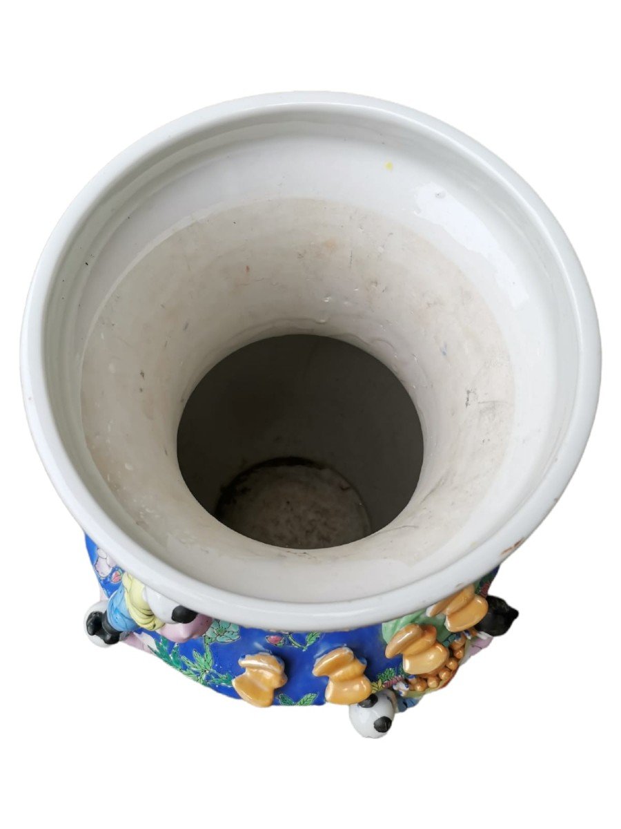 Large Chinese Porcelain Vase-photo-4