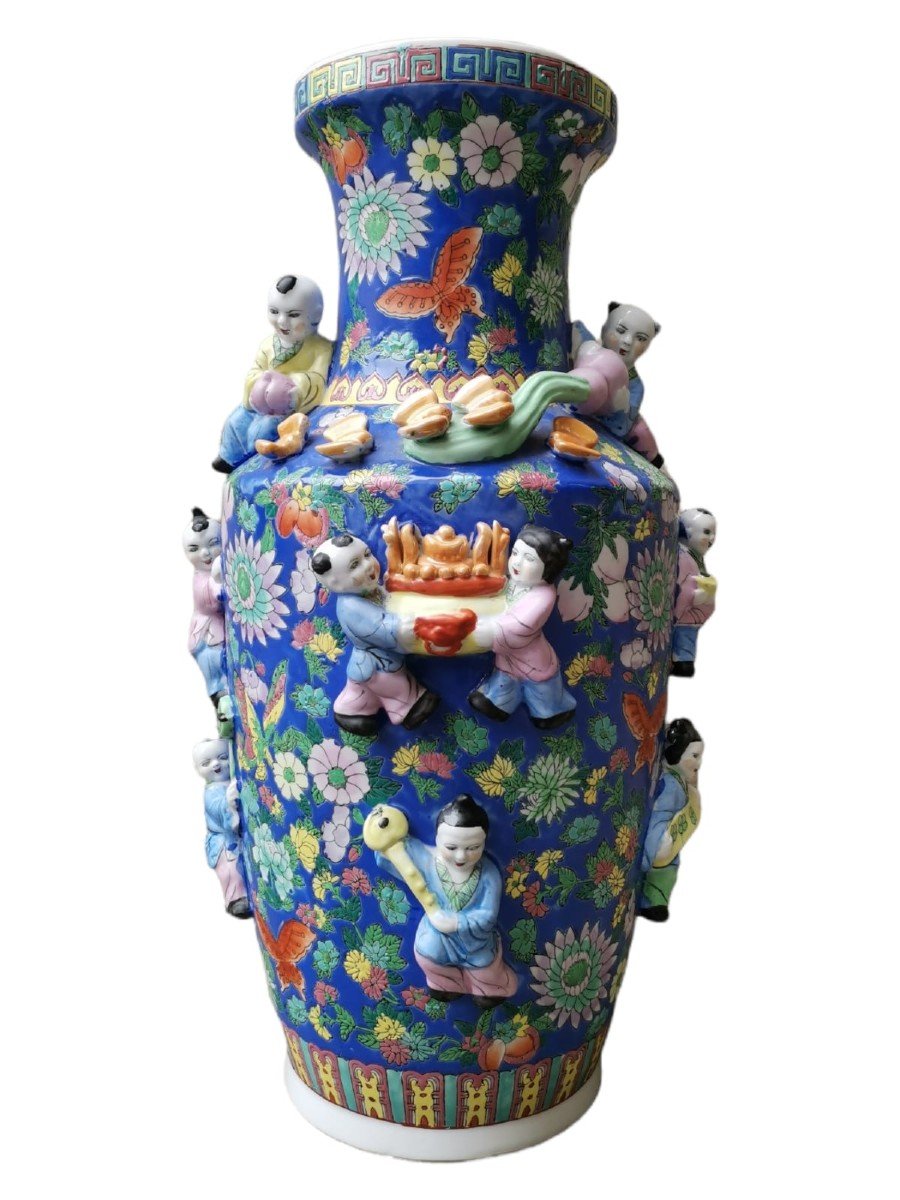 Large Chinese Porcelain Vase-photo-5