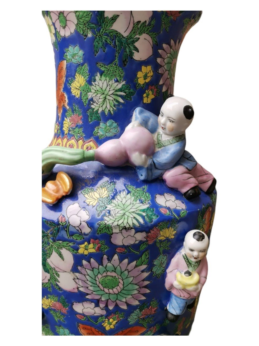 Large Chinese Porcelain Vase-photo-8