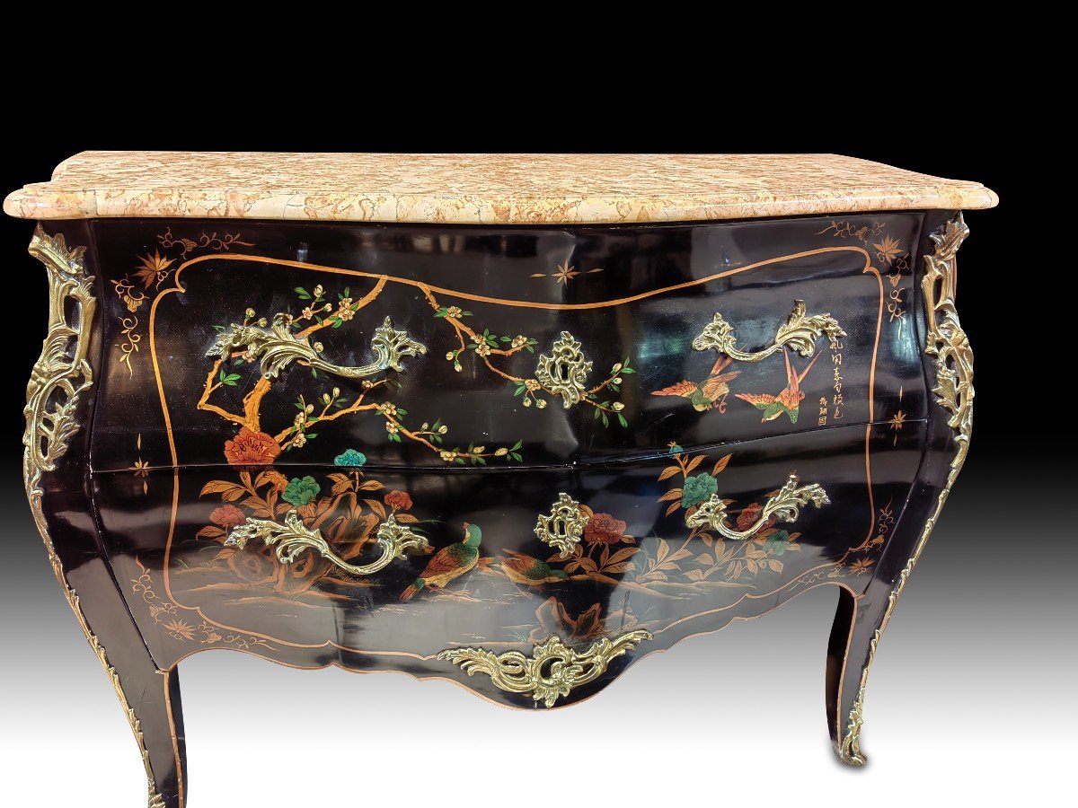 Commode Chinoise Du Debut Du XXe Siecle-photo-3